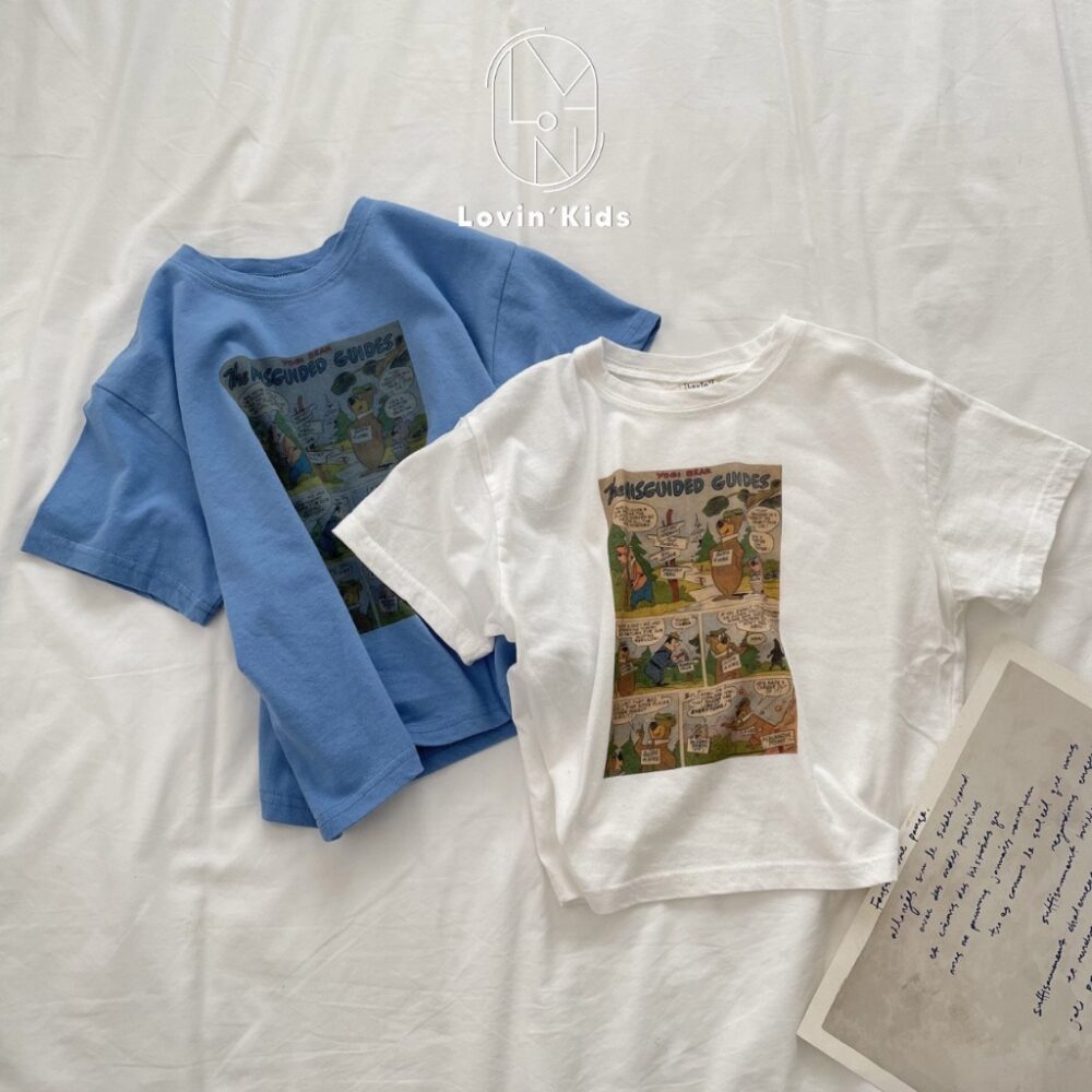 ◍◍summer(XXS-XL)⇡卡通頻道上衣T(2色)