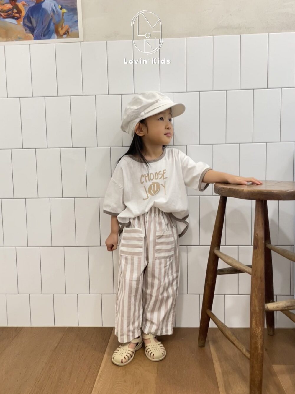 ◍◍summer(XXS-XL)⇡滾邊拼色JOY T(2色)