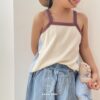 ◍◍summer(XXS-XL)⇡雙拼色背心(2色)